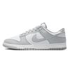 Nike Dunk Abrasion Resistant Breathable Low top Skateboard Shoes Unisex White HF5441-105(Team1735-)