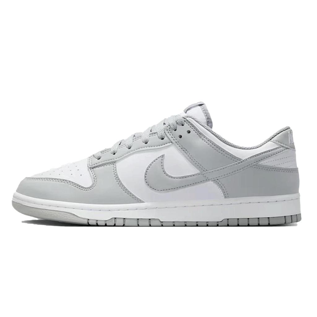 Nike Dunk Abrasion Resistant Breathable Low top Skateboard Shoes Unisex White HF5441-105(Team1735-)
