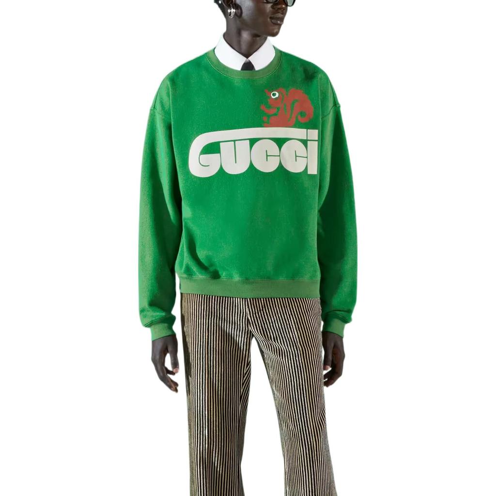 Gucci Retro GUCCI Skunk Print Sweatshirt 700119-XJEUB-3129