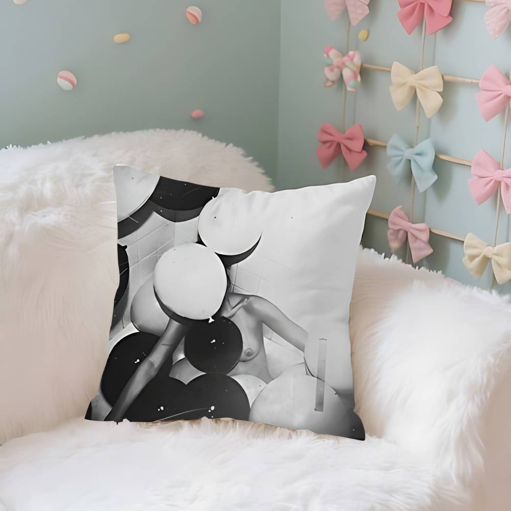 The Weeknd House Of Balloons Case Plush Fabric Soft Pillowcase Double Sided Print Cushion Cover Household Gifts