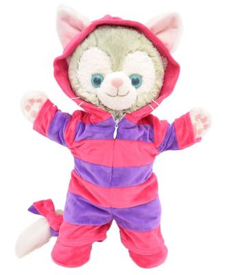Teddy Bear Mail Order Alice Gelatoni Clothes Dress Up Costume Alice In Wonderland Cheshire Cat No Body for S Size (Gelatoni)