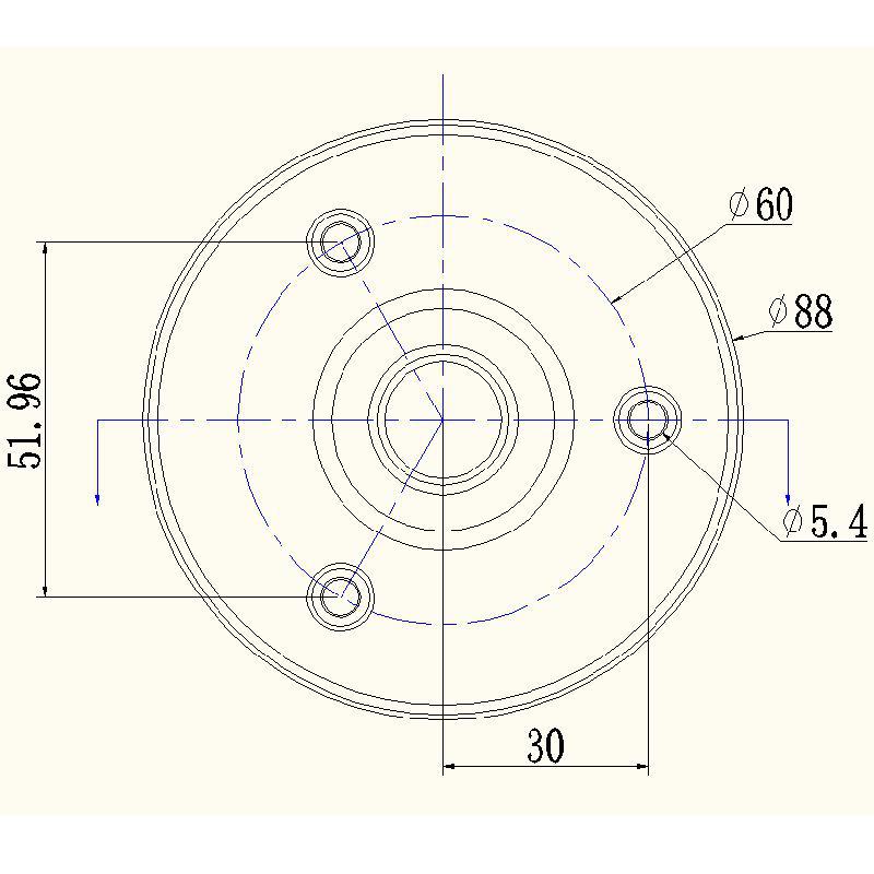 Liangsheng Wall Mount Universal Hanger for Micro Camera, Surveillance, or Projector