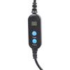 Time Presetable USB Timer Cord 1-30 Minutes Settable with Time Adjustment Button For Office Home Electronics Black