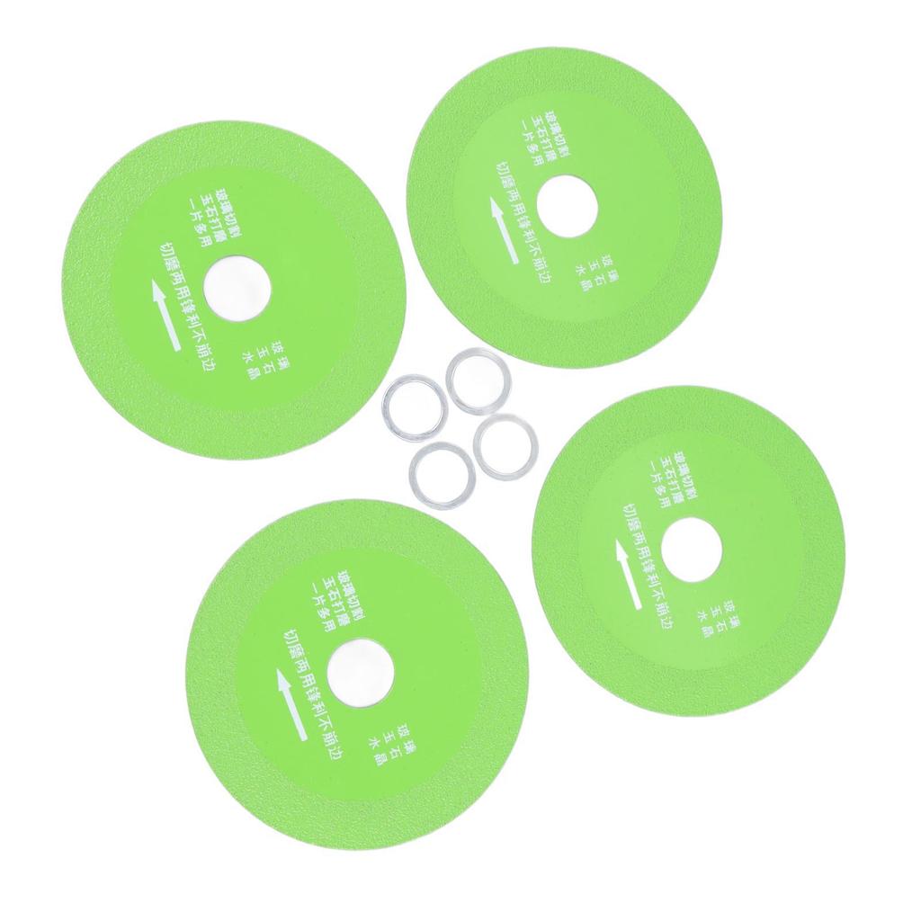 4 sztuki Szklane tarcze tnące Cienkie ostrze piły Tarcza do ceramiki Jadeit Butelka na wino Średnica 10 cm