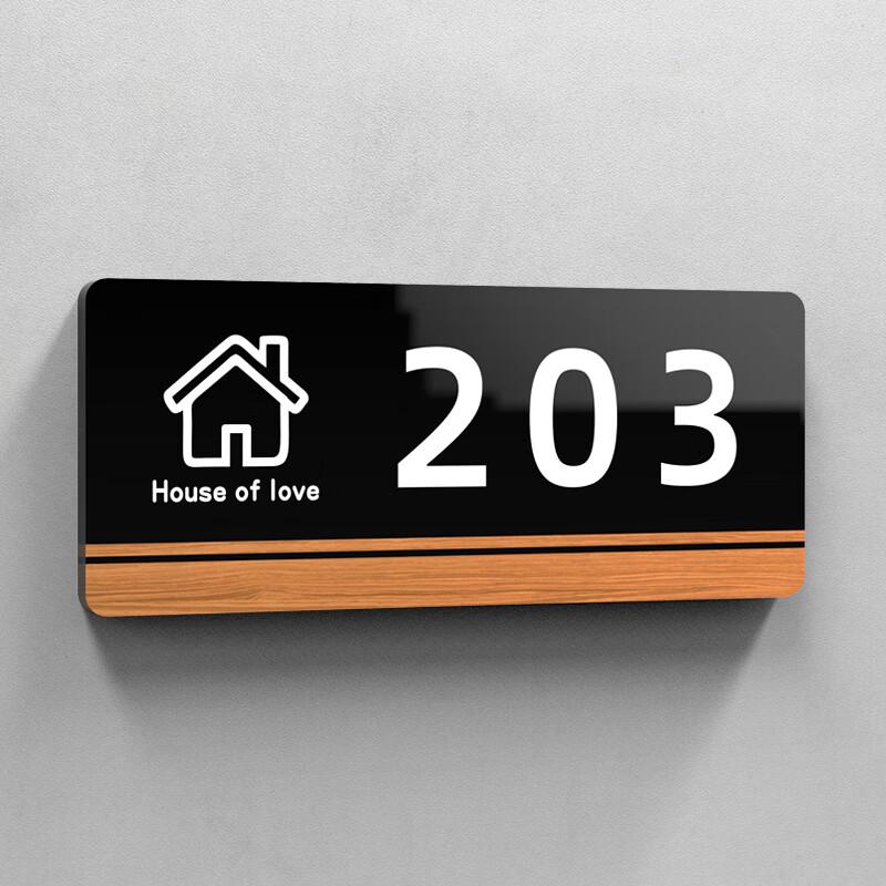 Creative Luxury Home Door Number Plate