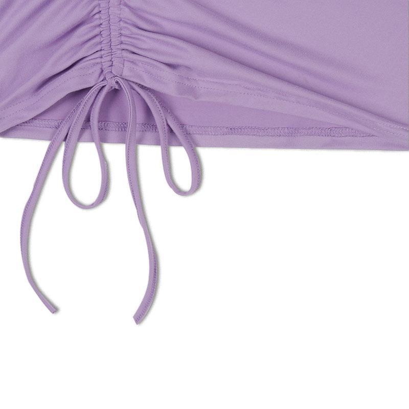 Dlouhý rukáv Ruched Bodycon Dress Dámské Rolák Bandáž Minišaty Podzimní Černé Úzké Strečové Vestidos