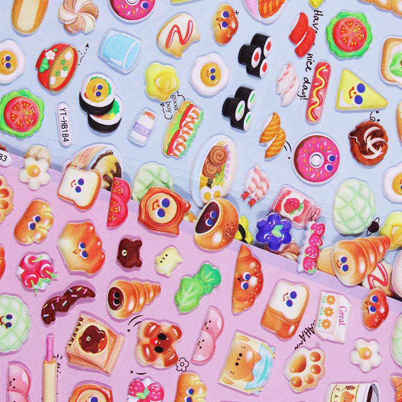 Mini Cartoon Foam Stickers: Cute Decorations and Rewards for Kids