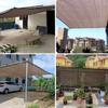 Coffee Privacy Sun Shade: High-Density, Heat-Insulating, UV-Resistant Mesh for Outdoor Courtyard Protection.