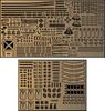 Fujimi Models Special Series 99 Imperial Japanese Navy Heavy Cruiser Ibuki Genuine Etched Parts Special 99 1/700 No. EX-101 EX-101