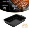 Nonstick Lasagna Roasting Pan Durable Aluminized Steel Bake Serve Casserole Deep Oven Safe Easy Clean Kitchen Cookware