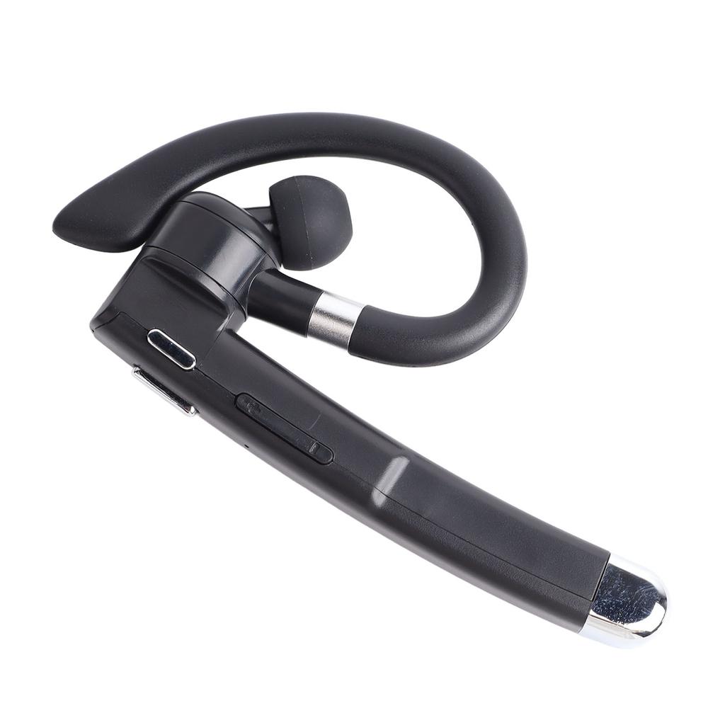 Wireless Bluetooth Earpiece Waterproof Lightweight Single Ear BT 5.1 Wireless Handsfree Headset for Business Office