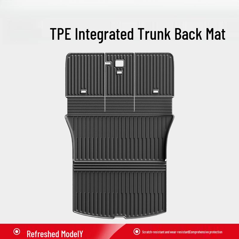 Upgraded TPE Trunk Mat Set for Tesla Model Y3 - Front & Rear Trunk, YL Interior Accessories