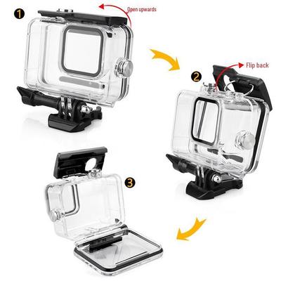 Boîtier étanche V9 V11 pour caméras d'action GoPro 13/12/11/10/9 - Protection sous-marine 30m