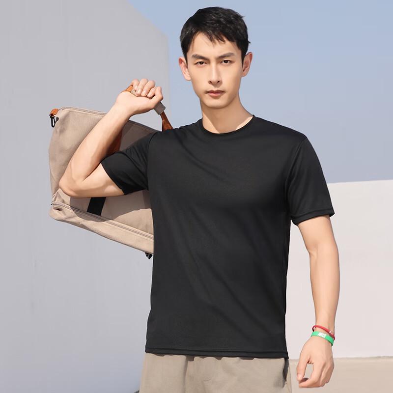 Unisex Quick-Dry Casual Round Neck T-Shirt