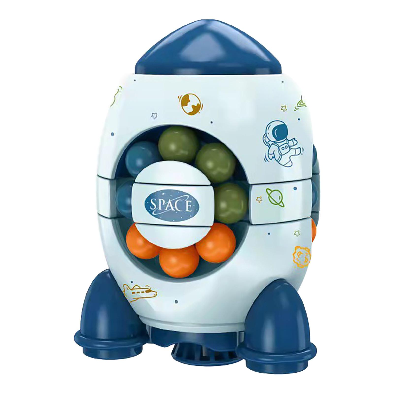 

(H0826)Двусторонние вращающиеся игрушки для снятия стресса Magic-Bean, обучающие игрушки для детей / взрослых / для снятия стресса и беспокойства в офисе