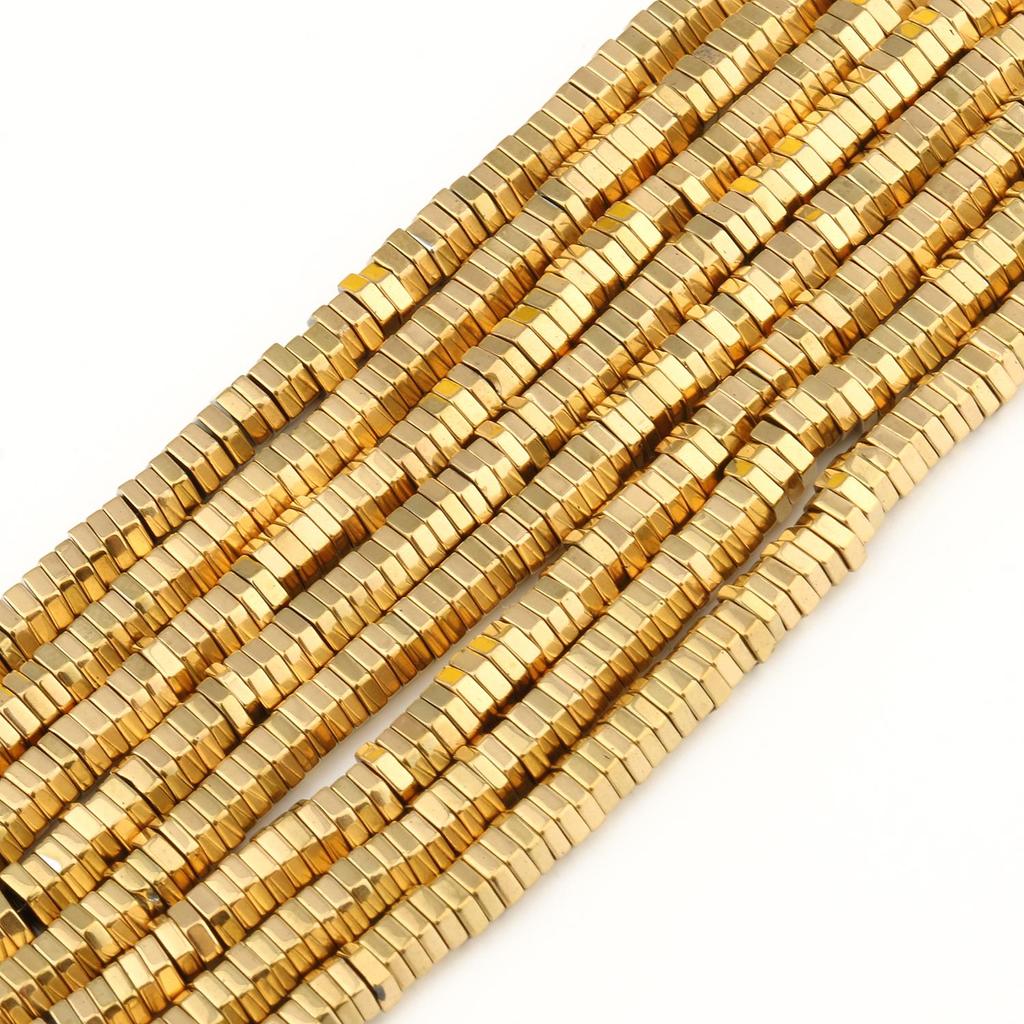 Perline Di Emate A Forma Di Cuore Da 6*5mm Perline Di Pietra Naturale Per La Creazione Di Gioielli 78 Pz/lotto Perline Distanziatrici Braccialetto Con Ciondoli Fai Da Te - Foto 3