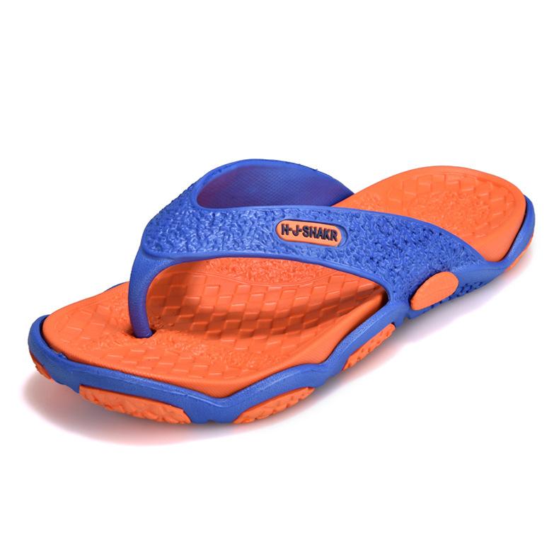 Fashion Men's Slippers Summer Outdoor Beach Flip Flops Mens High Quality Flat Non-slip Slides Men Casual Sandals Zapatillas De Hombre
