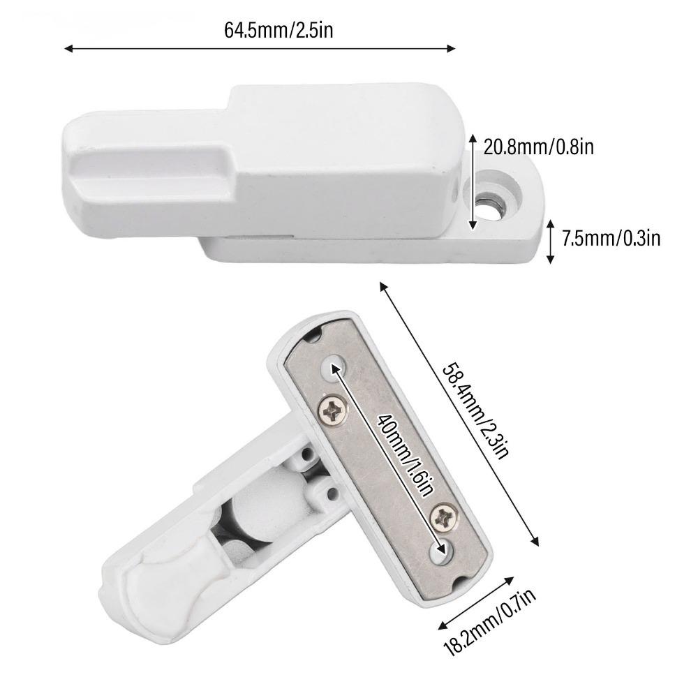 Easy Installation Sliding Window Lock T-Type Window Latch Safety Window Sash Lock Proof