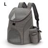 Tragbare Mesh-Hundetasche, atmungsaktiver Hunderucksack, faltbar, große Kapazität, Katzen-Tragetasche, tragbare Outdoor-Reise-Haustierträger