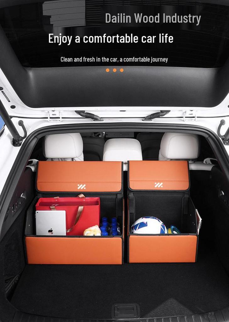 IM LS6 Car Trunk Organizer: Multi-functional, Foldable Storage Box for LS9/L6/L7/LS7 Models.
