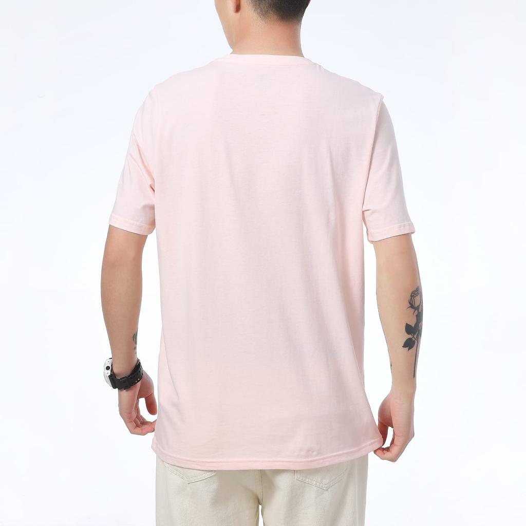 Puma Summer Court T Shirts Men's Pink Crew Neck Moderate Straight Fit 845864-27