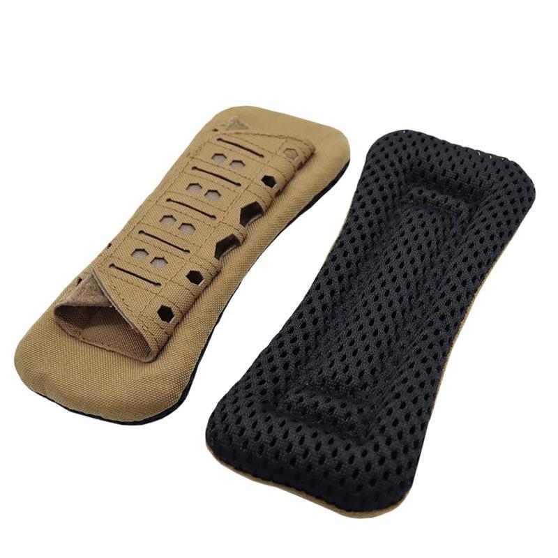 Breathable Anti-Slip Tactical Vest Shoulder Pads with Laser-Cut Design