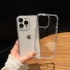 Luxury Transparent Soft Acrylic Phone Case for IPhone 16 15 14 13 12 11 Pro Maxi Shockproof Bumper Cover