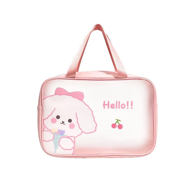 Transparent Necessary Cosmetic Bag Transparent Travel Organizer Fashion Small Medium Large Toiletry Bags Makeup Pouch Storage