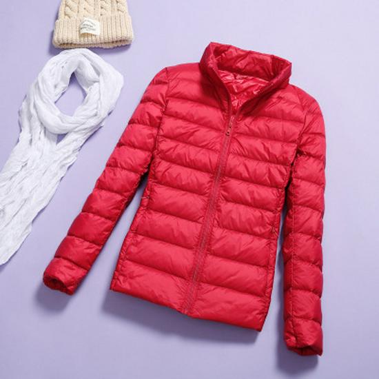2025 Women's Hooded Lightweight Slim-Fit Down Jacket