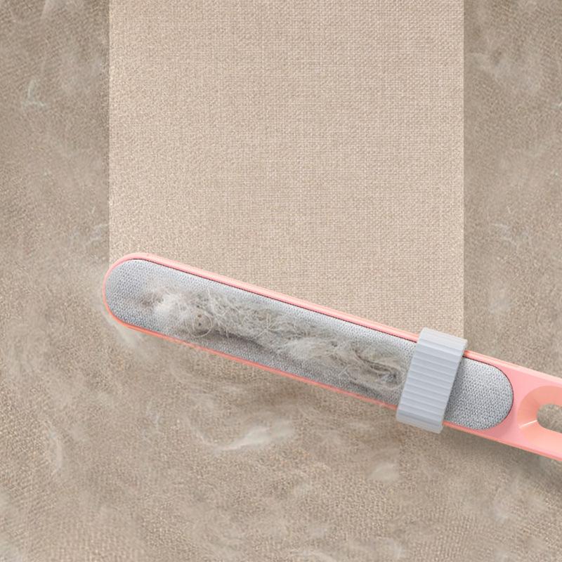 Double Sided Electrostatic Pet Hair Removal Brush for Couch Clothes Furniture Self Cleaning Technology Portable Reusable Gentle