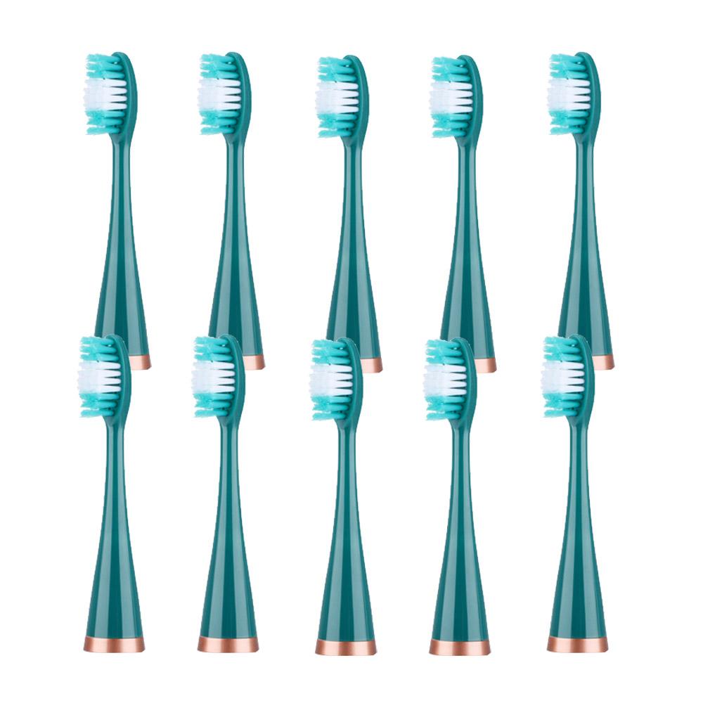 10pcs/lot Ultrasonic Electric Toothbrush Heads Replacement Brush Heads For Ultrasonic Electric Toothbrush Whitening Teeth Brush