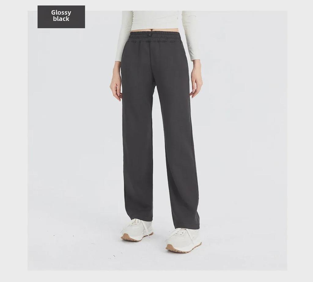 Pantaloni da yoga elasticizzati Softframe da donna - Pantaloni sportivi estivi larghi, casual e a gamba larga