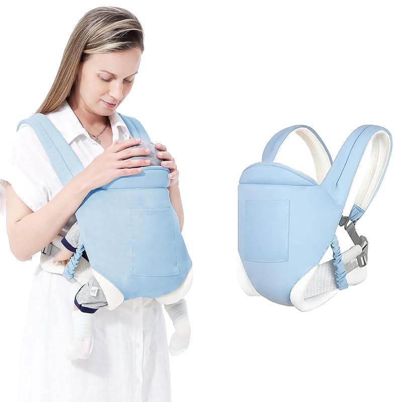 MIAO PAW Baby Sling Carrier,Baby Carrier Newborn To Toddler, Adjustable Breathable Carrier, Infant Hip Seat Carrier for Toddler Sling, Nursing Sling