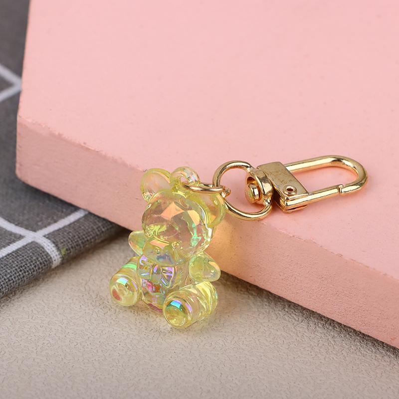 Niedlicher Bär Schlüsselanhänger Kawaii Airpods Schlüsselanhänger Zubehör Anhänger Für Kleidung Rucksack Schlüsselring Handy Anhänger Paar Geschenk