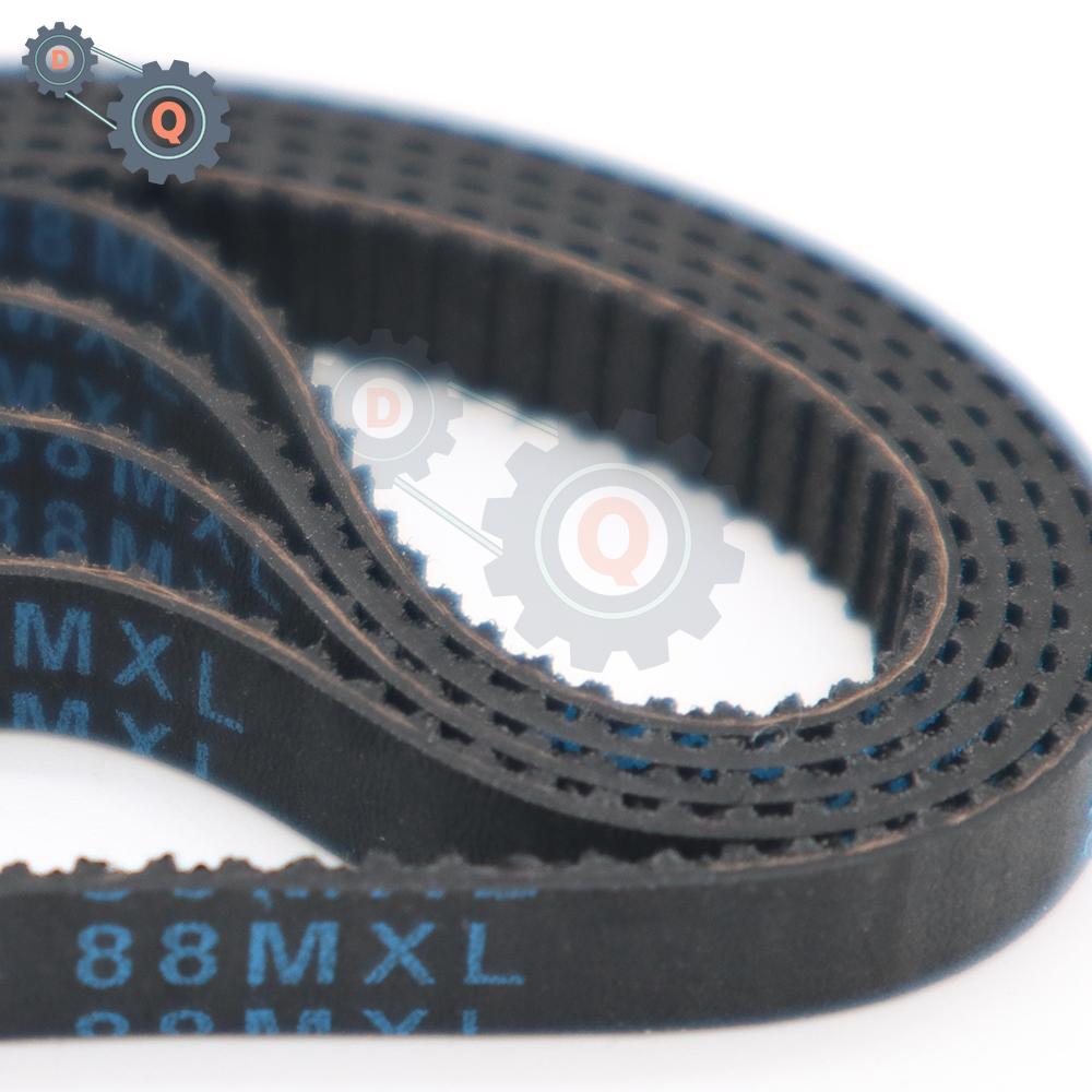 B134MXL To B192MXL MXL Timing Belt Tooth Pitch 2.032mm MXL Rubber Belt Width 4.8/6/10/12.7mm MXL Belt For CNC Synchronous Belt