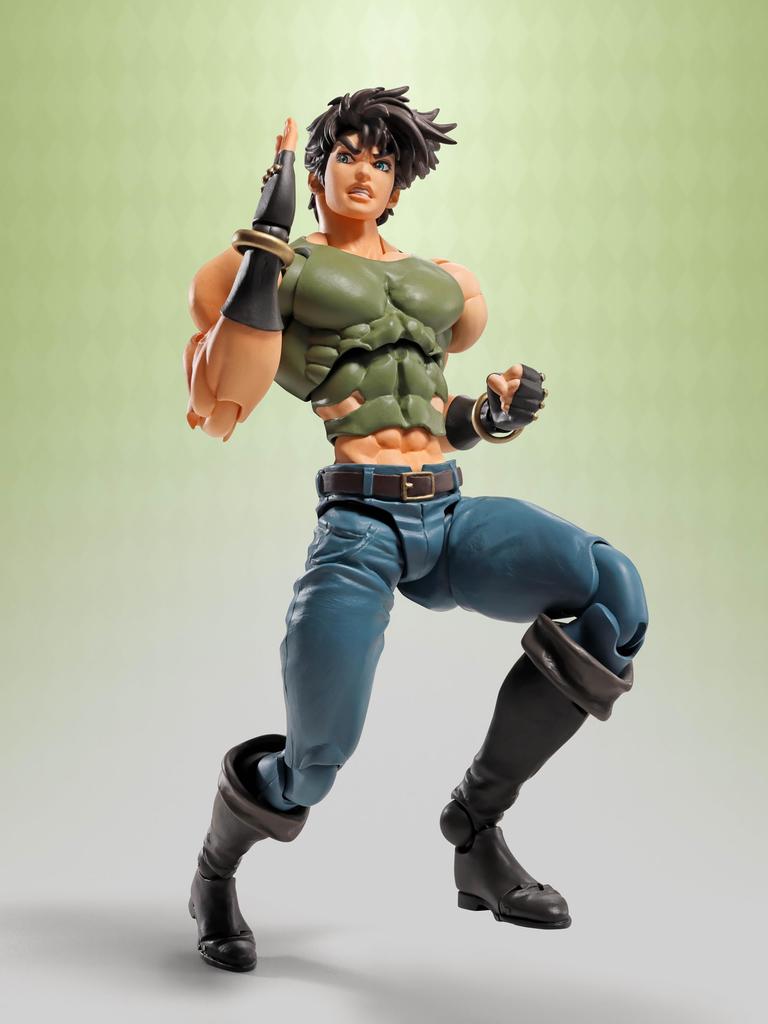 TAMASHII NATIONS Bizarre Adventure Joseph ca. und Actionfigur S.H.Figuarts JoJo's Adventure Joestar, 172mm, PVC, ABS, Stoff,
