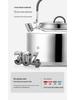 316 Stainless Steel Outdoor Camping Kettle for Tea Making