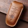 Leather Car Remote Key Case Cover for Ford Fusion Mustang Kuga Ecosport Explorer F-150 F-250 F-350 F-450 F-550 Raptor F150 Fob