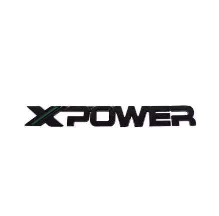 Car Styling X XPOWER car Hood Fender trunk Rear Bonnet Nameplate Decal Emblem Badge Sticker for MG 5 6 ZS EV GS 350 360 HS EZS Q0
