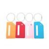 10pcs Silicone Suitcase Markers Durable Luggage Labels with Stainless Steel Loop Easy To Identify