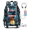 Hot Selling Game-Themed Outdoor Travel Bag Large Capacity with USB Hiking Backpack