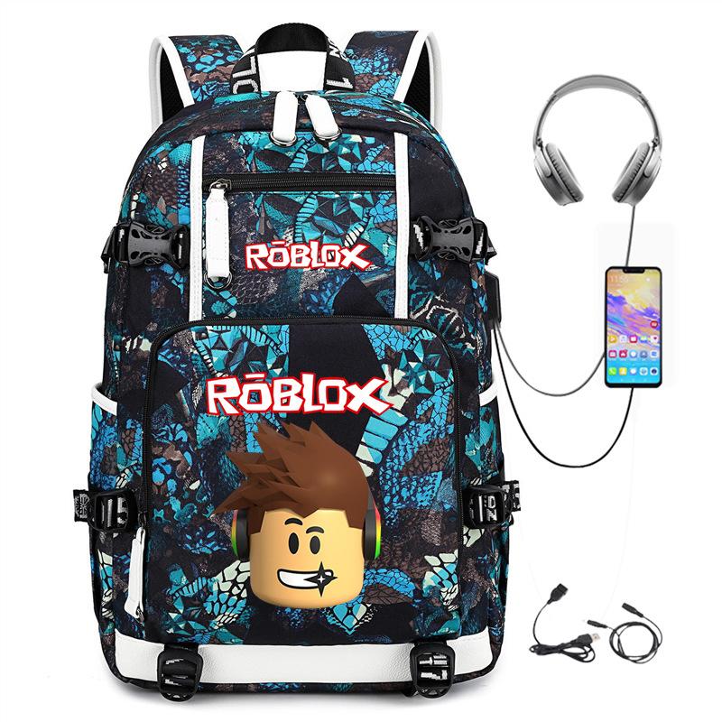 Hot Selling Game-Themed Outdoor Travel Bag Large Capacity with USB Hiking Backpack