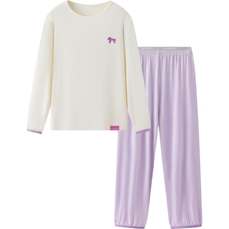 YEEHOO Cool-Touch Modal-Silk Kids Pajamas 110