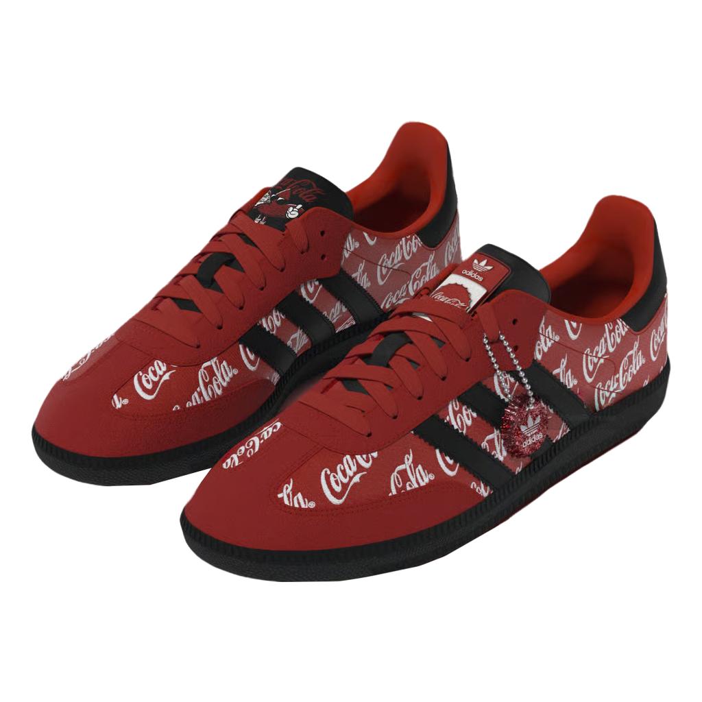 adidas Adidași Unisex Samba Coca-Cola Roșii Încălțăminte Albă-Alb Negru KH6893
