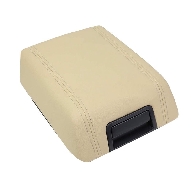 

Portable Car Center Console Armrest Lid Cover GECS-004-BK For Ford F-150 F150 Lincoln Mark LT 2004-2008 Rest Latch Box
