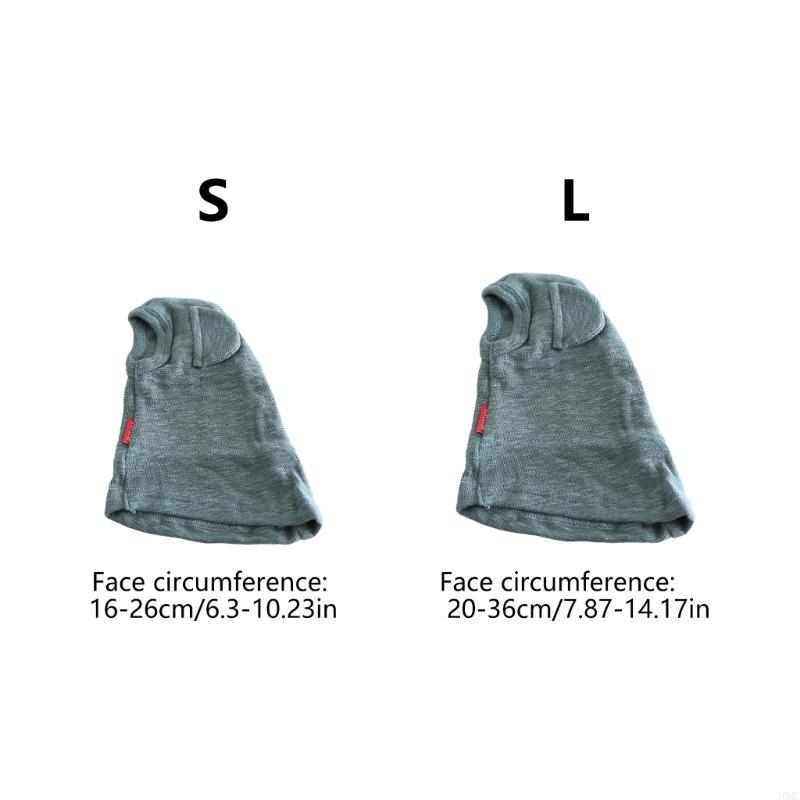 Dog Knitted Hat Pet Calming Headwear for Puppies and Cats Ear Cover Warm Hat Comfortable Wear J0MC