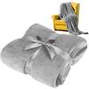 Teesa Fleece Blanket, Thick, Warm, 200x200 Throw