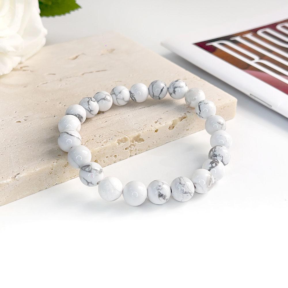 Wholesale 8 Mm Charm Beaded Bracelet Natural Stone Bracelet Crystal Bracelet Natural Stone Beaded Bracelet