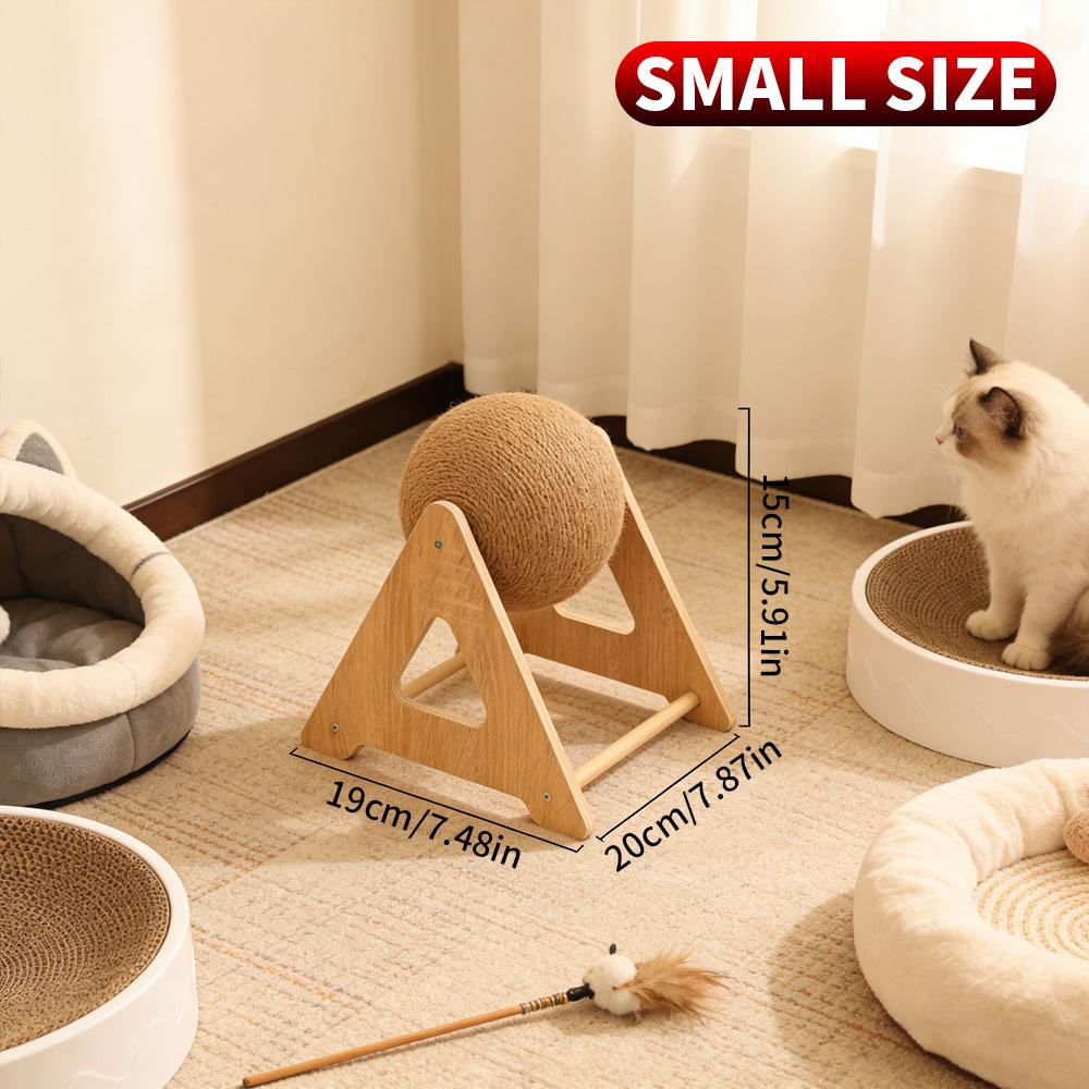 Sisal Cat Scratching Board Cat Claw Grinding Ball Durable Cat Tree Cat Interactive Toy