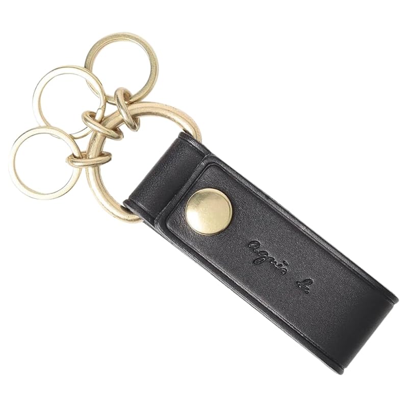 

[agnes b] key ring VAH11-02 men s Free black